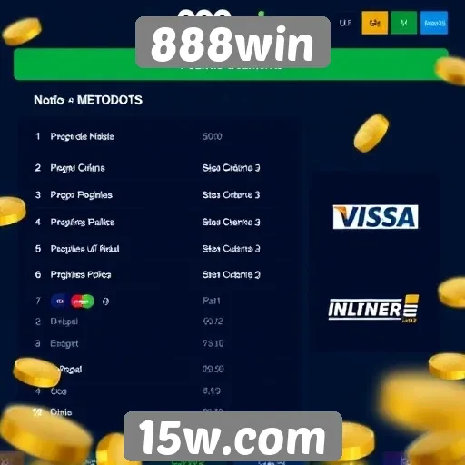 Métodos de pagamento no 888win